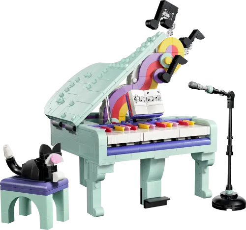 LEGO® Creator 3 in 1 Music Decor Piano with Cat 31392 -  - Fagan Toys