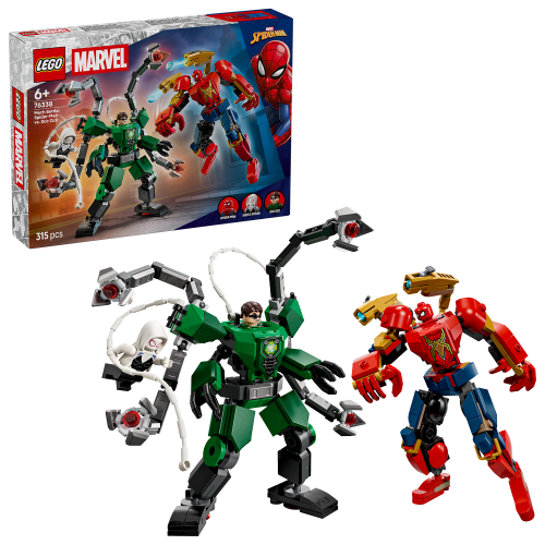 LEGO Marvel Mech Battle: Spider-Man vs. Doc Ock 76338