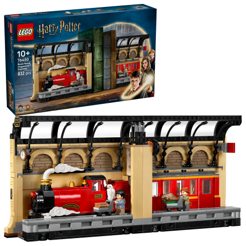 LEGO Harry Potter Book Nook: Hogwarts Express, Magical Toy 76450