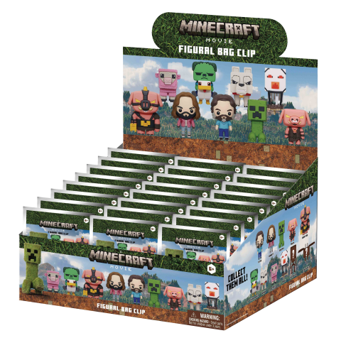 Minecraft Movie Bag Clips -  - Fagan Toys
