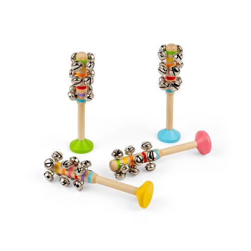 Bigjigs Toys Bell Stick - Kids Musical Percussion Instrument