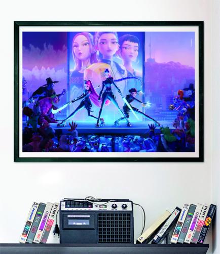 KPOP DEMON HUNTERS PUZZLE 1000 PCS -  - Fagan Toys