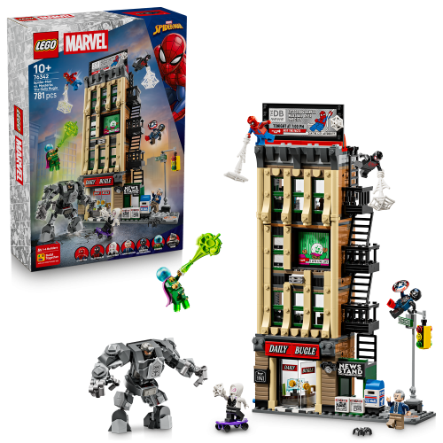LEGO Marvel Spider-Man vs. Mysterio: The Daily Bugle 76342
