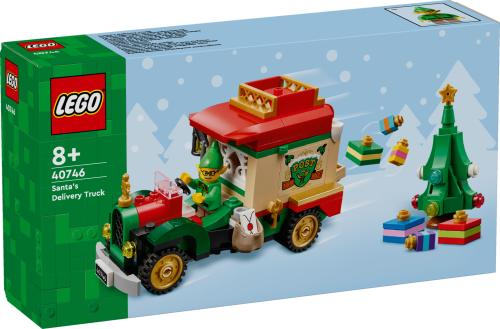 LEGO Santa’s Delivery Truck Pretend Play Toy 40746