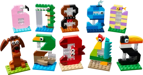 LEGO® Birthday Numbers Animal Decor 40807 -  - Fagan Toys