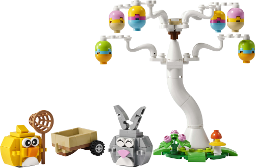 LEGO® Easter Bunny and Chick Egg Hunt Animal Toy Playset Building Kit 40808 - Lego - Fagan Toys