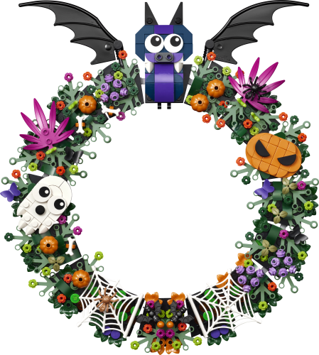 LEGO® Halloween Wreath Decoration for Home 40825 -  - Fagan Toys