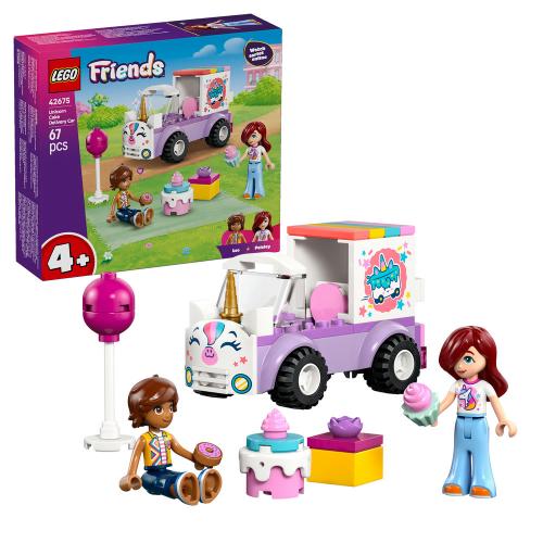 LEGO Friends Unicorn Cake Delivery Car Toy 42675