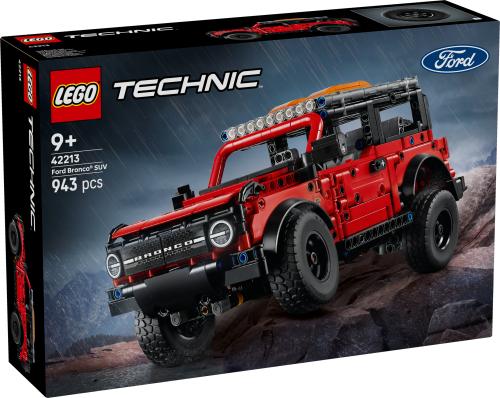 LEGO  Technic Ford Bronco  SUV Model Car Kit, STEM Building Set 42213