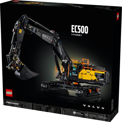 LEGO  Technic Volvo EC500 Hybrid Excavator Set, Gift for Adults 42215