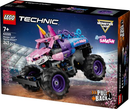 LEGO Technic Monster Jam Sparkle Smash Pull-Back Toy 42220