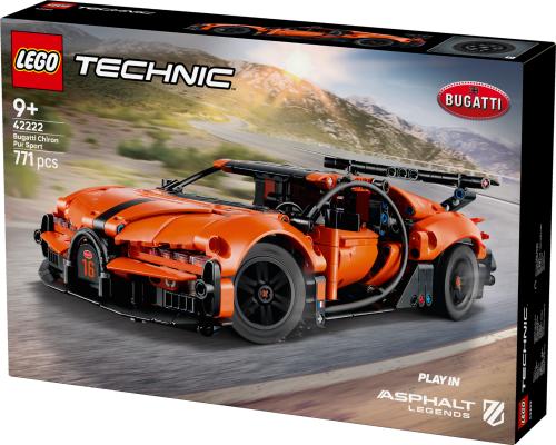 LEGO Technic Bugatti Chiron Pur Sport Hypercar 42222