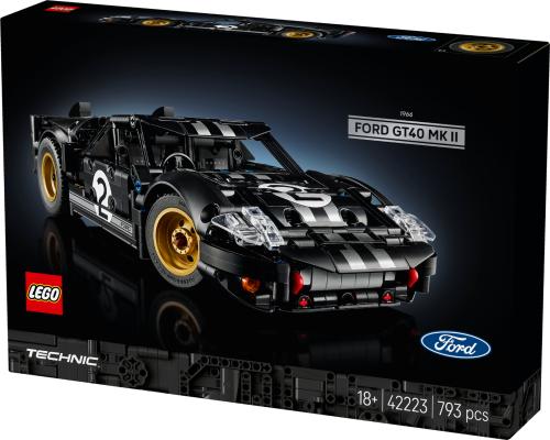 LEGO Technic 1966 Ford GT40 MKII Race Car for Adults 42223