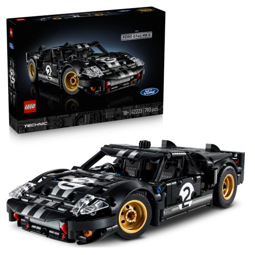 LEGO Technic 1966 Ford GT40 MKII Race Car for Adults 42223