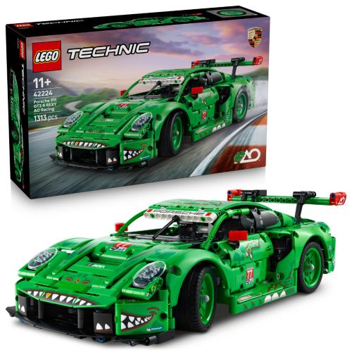 LEGO Technic Porsche 911 GT3 R REXY AO Racing Car 42224