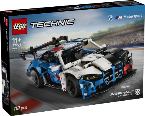 LEGO® Technic™ BMW M4 GT3 EVO Race Car Model Kit 42226 - Lego - Fagan Toys