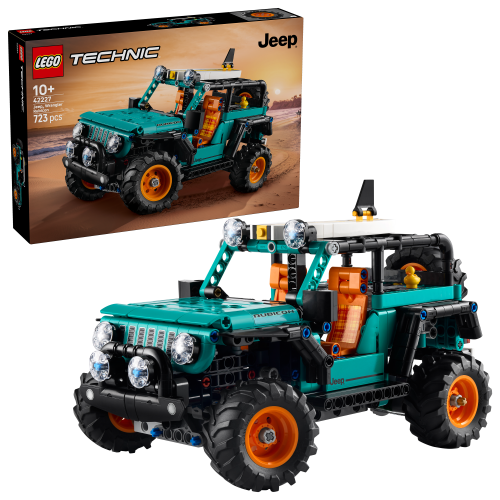 LEGO® Technic™ Jeep® Wrangler Rubicon SUV Building Kit 42227