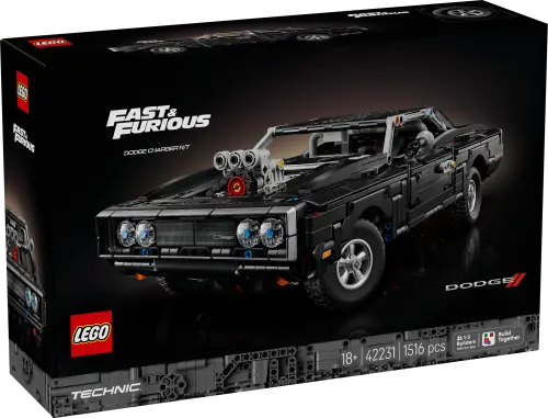 LEGO® Technic™ Fast and Furious Dodge Charger R/T Car 42231 -  - Fagan Toys