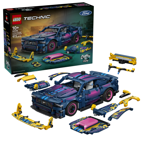 LEGO® Technic™ Custom Garage Ford Mustang GT Car Toy 42236