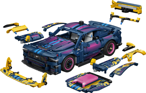 LEGO® Technic™ Custom Garage Ford Mustang GT Car Toy 42236 -  - Fagan Toys
