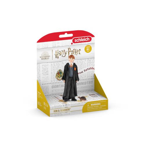 Schleich Wizarding World Ron Weasley & Scabbers 42634