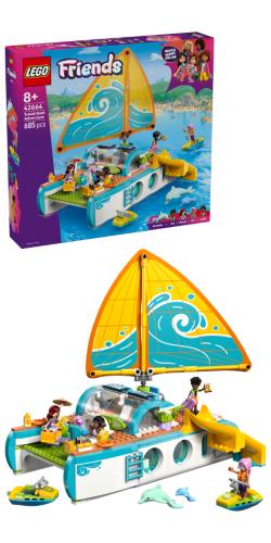 LEGO Friends Travel Boat Adventure Building Kit Role-Play Toy 42664
