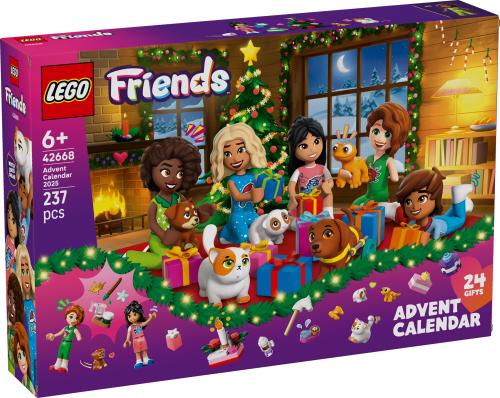 LEGO Friends Advent Calendar 2025 Christmas Toy Building Set 42668
