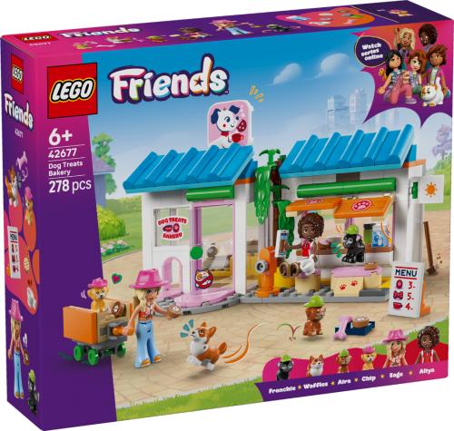LEGO Friends Dog Treats Bakery Building Toy Playset 42677