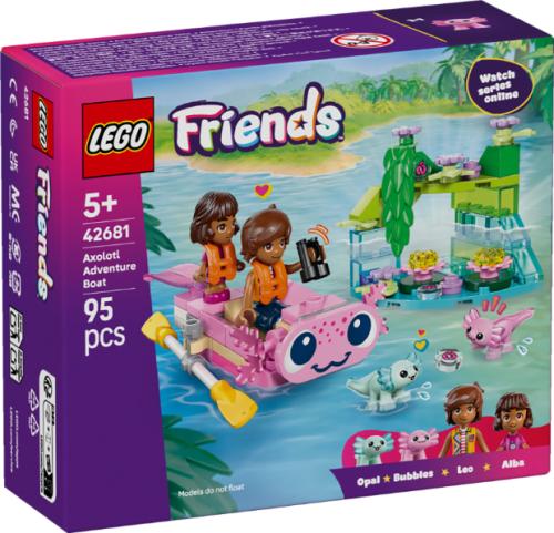 LEGO Friends Axolotl Adventure Boat 42681