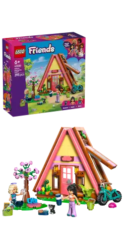 LEGO® Friends Nature Glamping Cabin Building Toy 42682