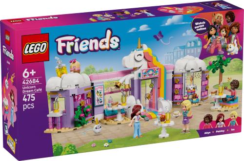 LEGO Friends Unicorn Dream Caf\u00e9 Pretend Play Toy Set 42684