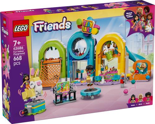 LEGO Friends Fun Indoor Playground Pretend Play Set 42686
