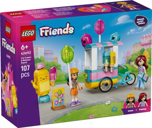 LEGO Friends Ice Cream & Balloon Stand Building Set 42692