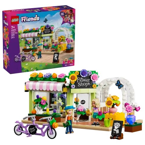 LEGO® Friends Creative Flower Shop Building Toy 42693