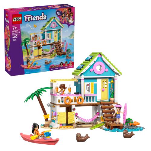 LEGO Friends Beach House with Seals Building Kit 42699