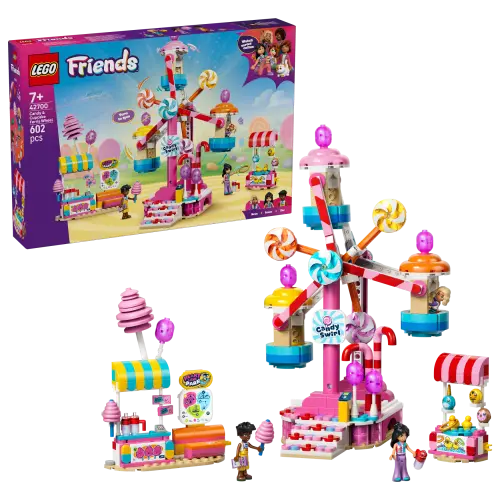 LEGO® Friends Candy & Cupcake Ferris Wheel 42700