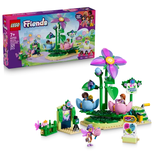 LEGO® Friends Spinning Flower & Fairy Teacup Ride Toy 42702