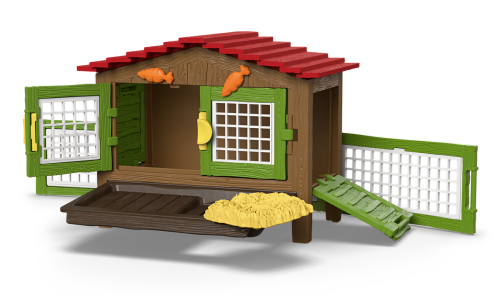Schleich Farm World Rabbit Hutch Playset 42728 - Schleich - Fagan Toys