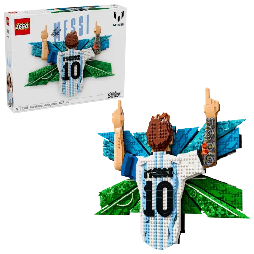 LEGO® Editions Lionel Messi – Celebration Building Set 43018