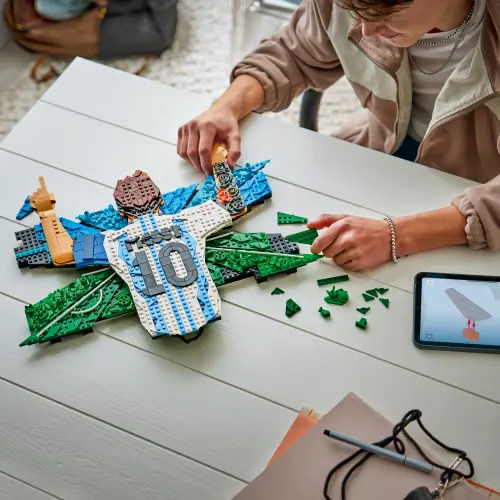LEGO® Editions Lionel Messi – Celebration Building Set 43018 -  - Fagan Toys