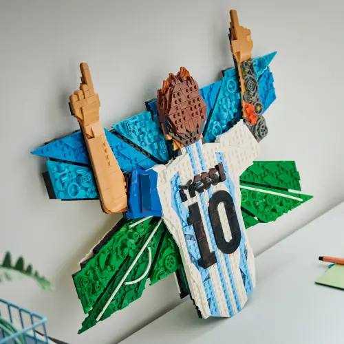LEGO® Editions Lionel Messi – Celebration Building Set 43018 -  - Fagan Toys