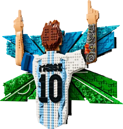 LEGO® Editions Lionel Messi – Celebration Building Set 43018 -  - Fagan Toys