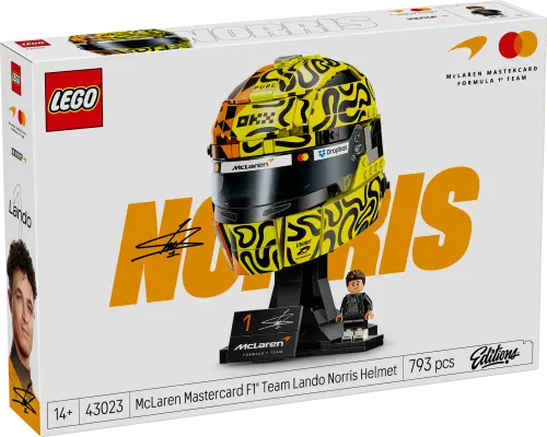 LEGO® Editions McLaren Mastercard F1® Team Lando Norris Helmet 43023 -  - Fagan Toys