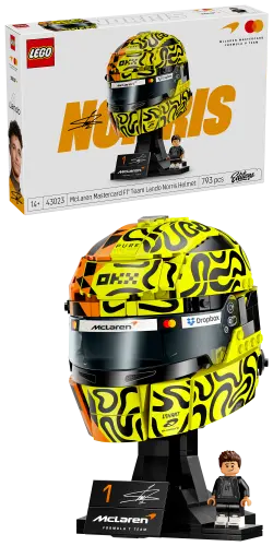 LEGO® Editions McLaren Mastercard F1® Team Lando Norris Helmet 43023
