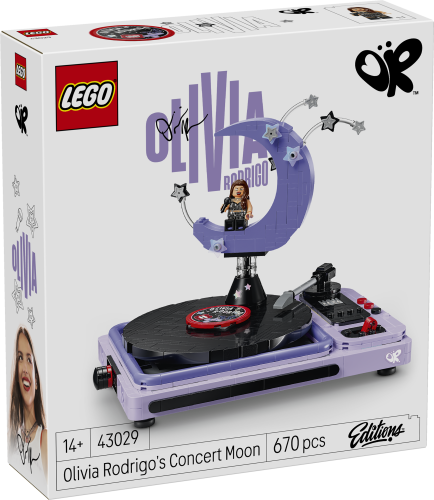 LEGO® Editions Olivia Rodrigo’s Concert Moon Building Set for Teens 43029 -  - Fagan Toys