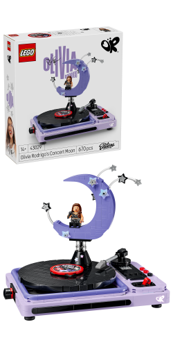 LEGO® Editions Olivia Rodrigo’s Concert Moon Building Set for Teens 43029