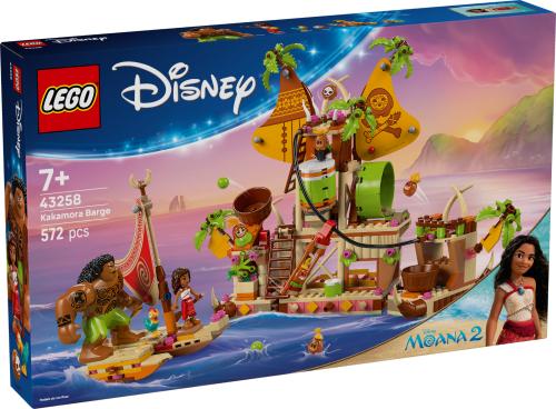 LEGO Disney Moana 2 Kakamora Barge, Toy Building Set 43258