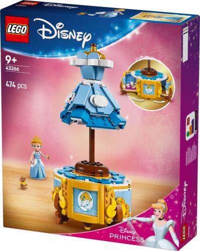 LEGO Disney Princess Cinderella\u2019s Dress Building Kit with Character 43266
