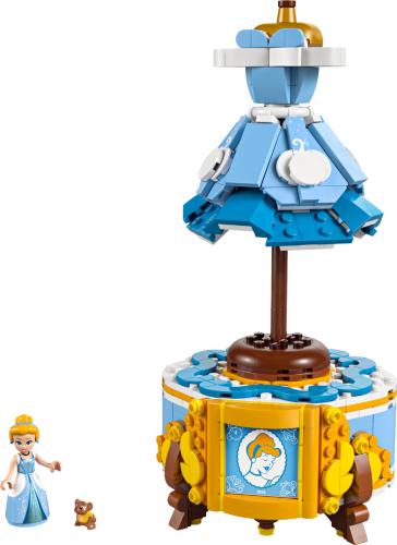 LEGO Disney Princess Cinderella\u2019s Dress Building Kit with Character 43266