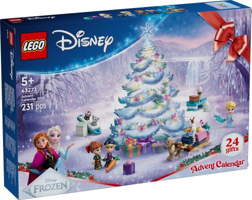 LEGO Disney Frozen Advent Calendar 2025 Fantasy Toy Building Kit 43273